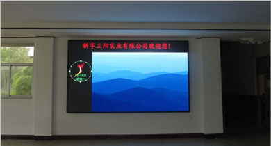 河北室内全彩LED显示屏—新宇三阳实业有限公司室内P6显示屏